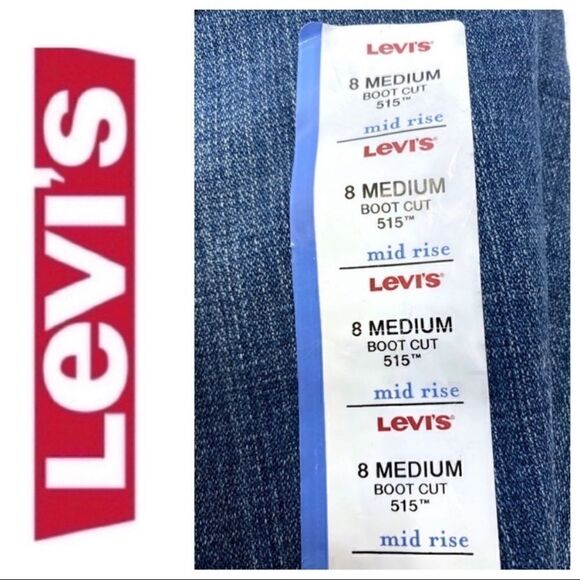Levi’s 515 Boot Cut Jeans Size 8 NWT - Picture 9 of 9